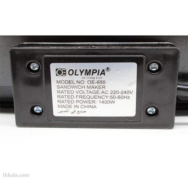 ساندویچ ساز المپیا مدل OE-۶۵۵