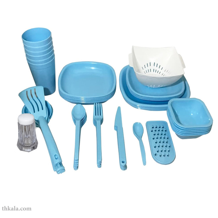 ست پیک نیک 65 پارچه کاوه پلاست مدل صندوقی