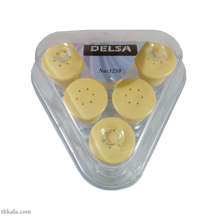نمکدان دلسا کد 6670 بسته 6 عددی