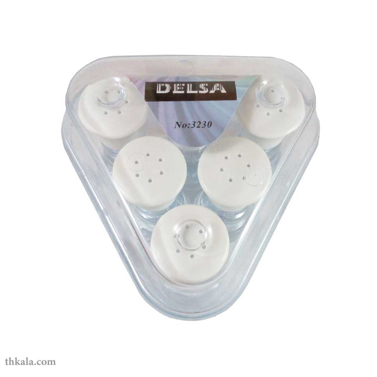 نمکدان دلسا کد 6670 بسته 6 عددی