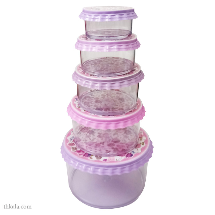 ظرف نگهدارنده مدل TH9090 مجموعه 5 عددی