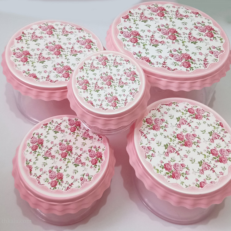 ظرف نگهدارنده مدل TH9090 مجموعه 5 عددی