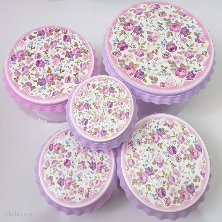 ظرف نگهدارنده مدل TH9090 مجموعه 5 عددی