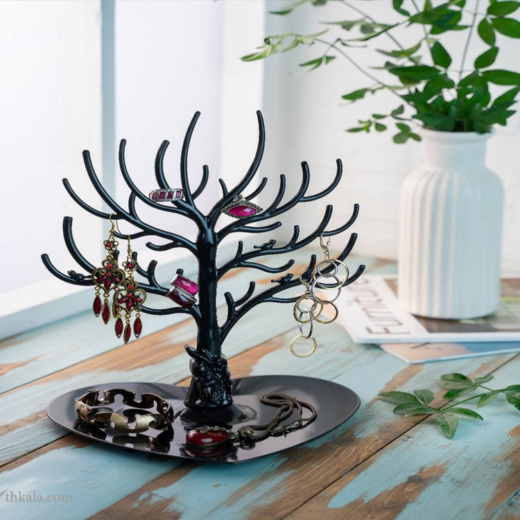 استند جواهرات طرح درخت