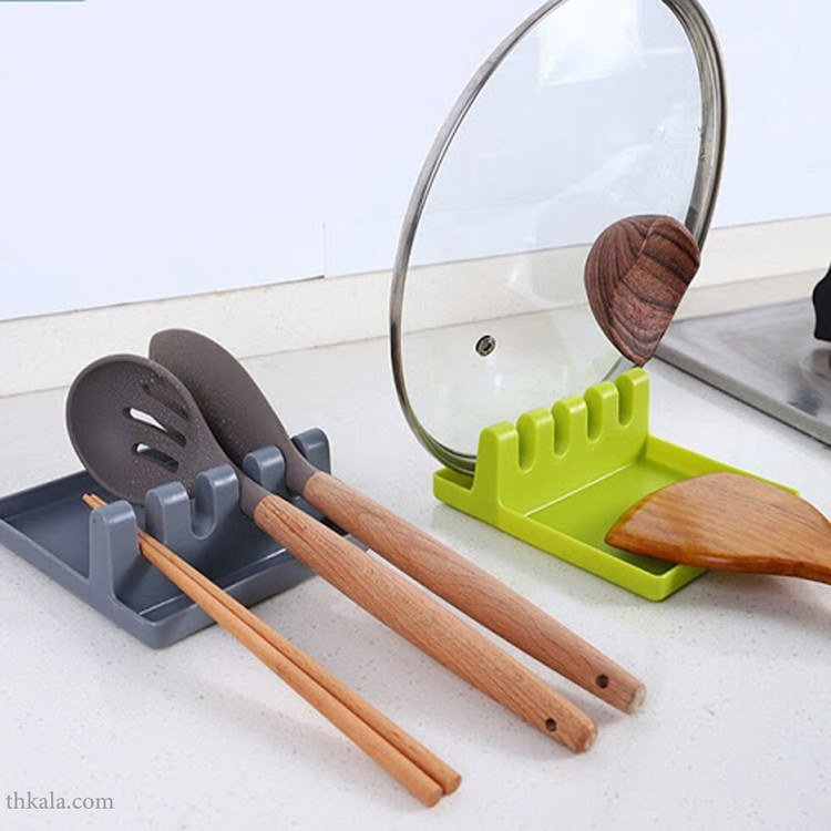 استند دوکاره زیر قاشقی و درب قابلمه