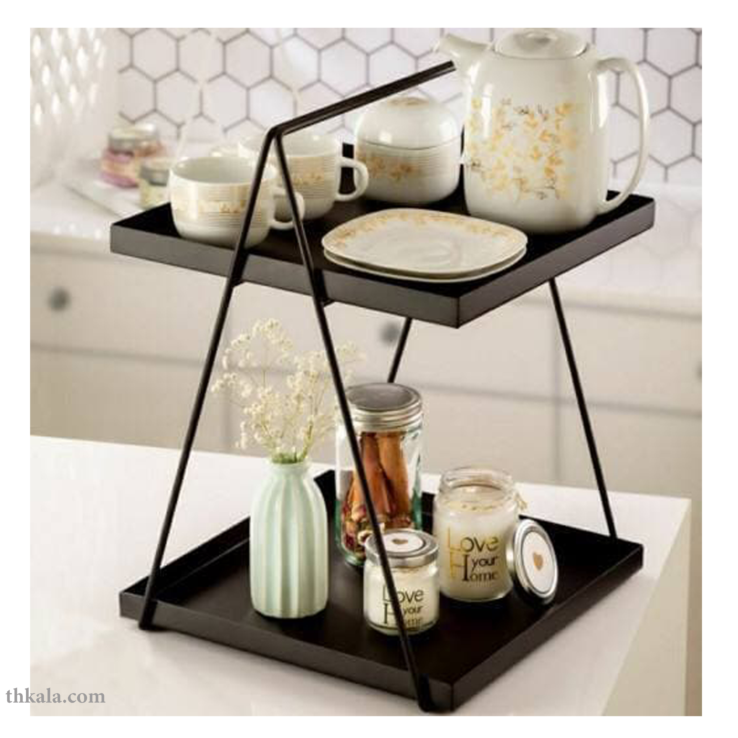 استند فلزی دو طبقه مدل TH69