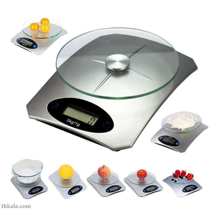 ترازو آشپزخانه الکترونیک مدل KE-5 ظرفیت 5 کیلوگرم