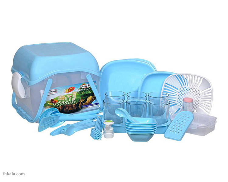 سبد پیک نیک 64 پارچه مدل ایدا