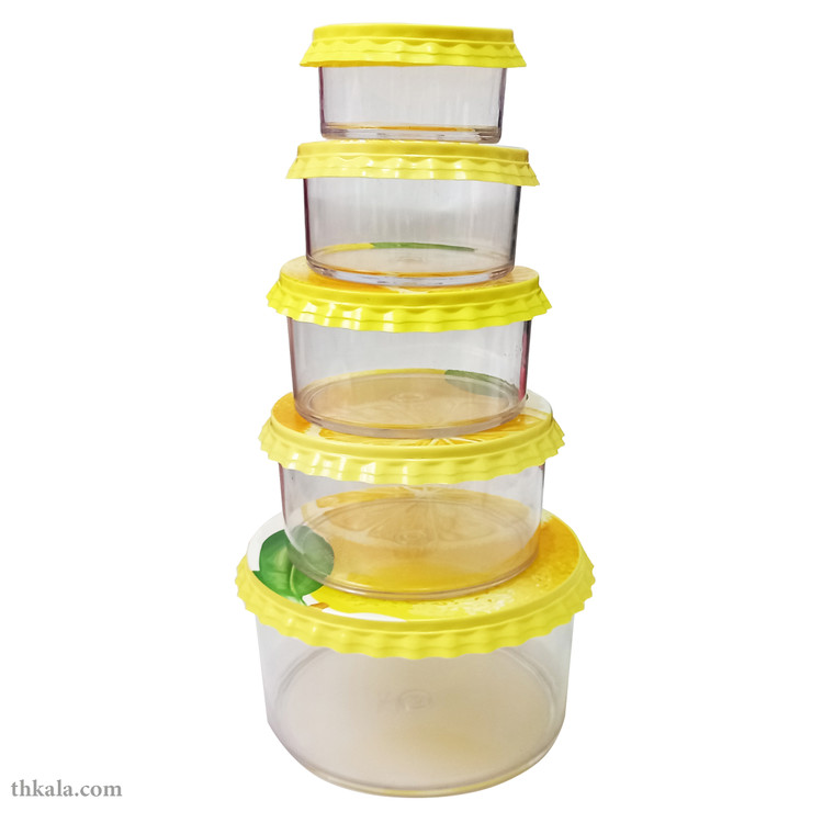 ظرف نگهدارنده مدل TH9191 مجموعه 5 عددی