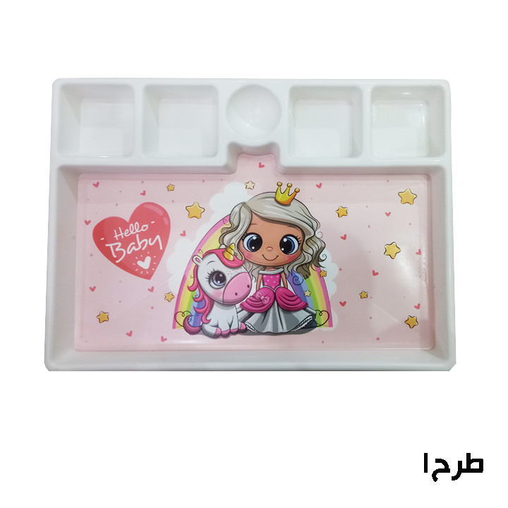 سینی غذا کودک مدل carton