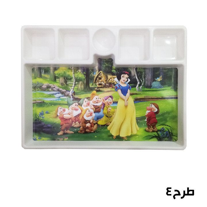 سینی غذا کودک مدل carton