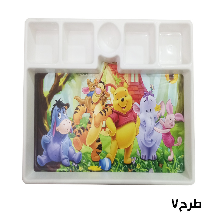 سینی غذا کودک مدل carton
