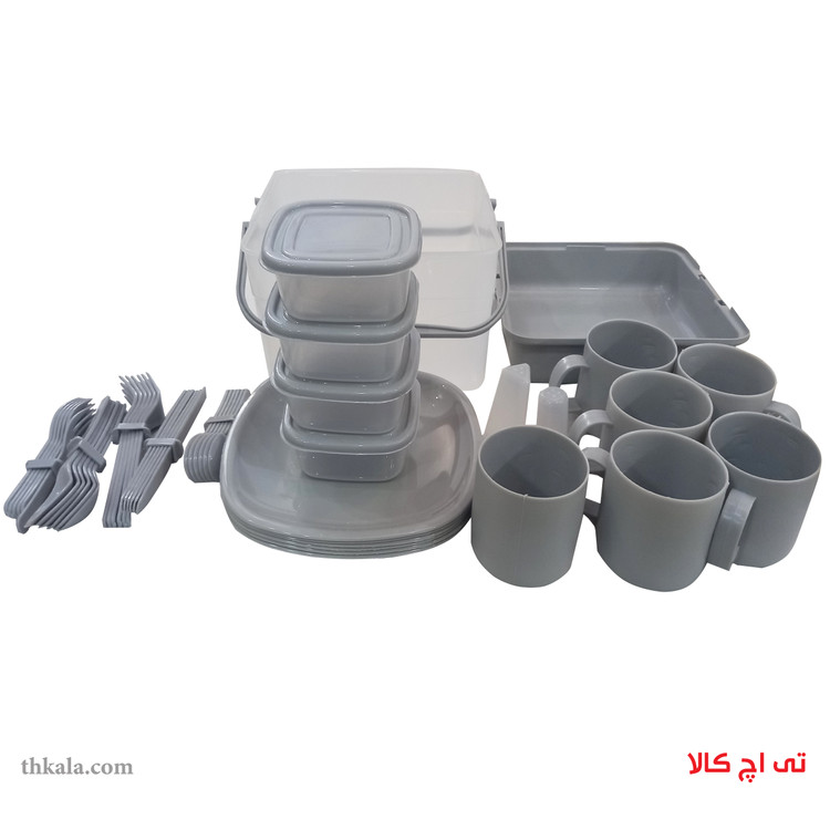ست پیک نیک 49 پارچه مدل نسیم ( 6 نفره )
